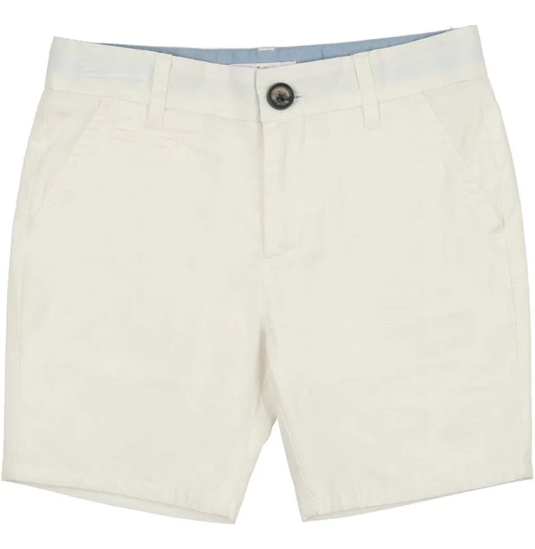 Coco Blanc Poplin Shorts - Cream