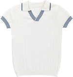 Klai Pointelle Knit Sweater - White