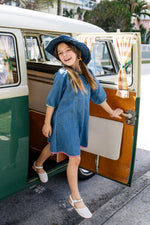 froo denim dress Froo Stella Denim Dress The Shoppe Miami