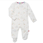 Magnetic Me Safari Footie - White Serene