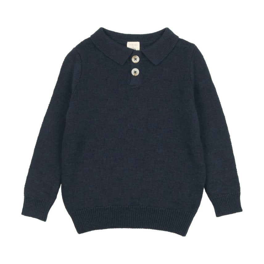 Analogie Knit Polo - Navy