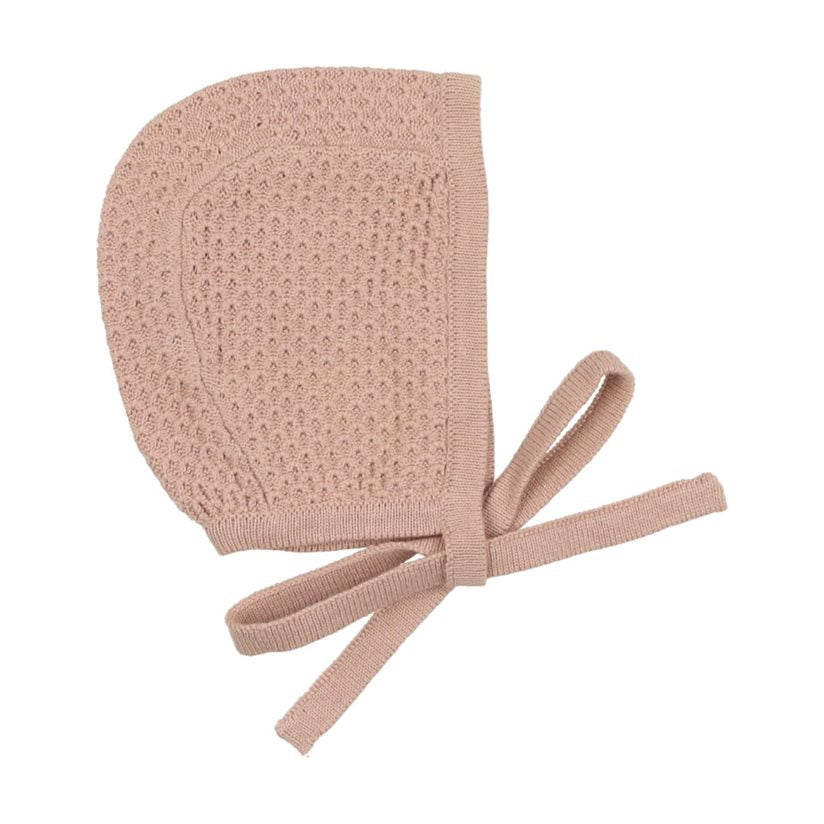 Lilette Knit Wrap Pointelle Gift Set - Rose