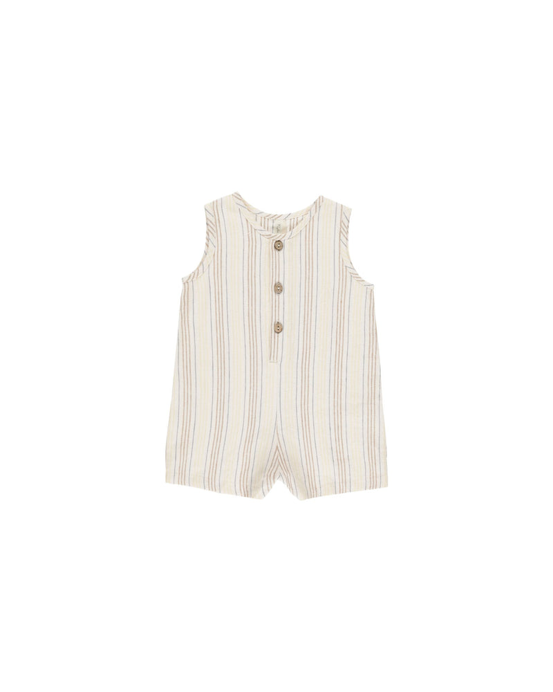 Rylee + Cru Maverick Romper - Summer Stripe