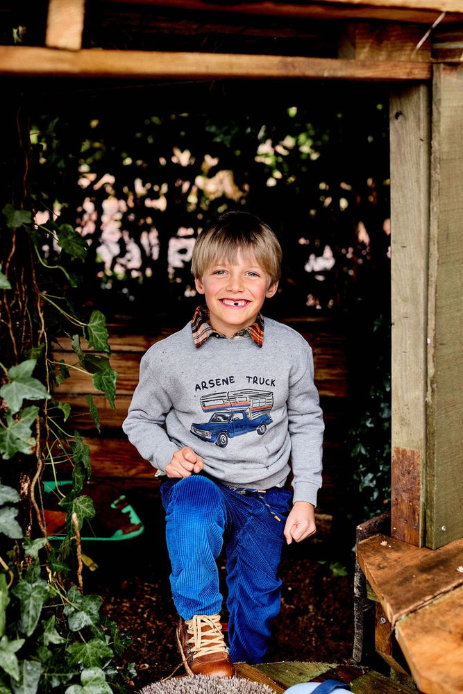 Arsene et les Pipelettes Truck Sweatshirt - Grey