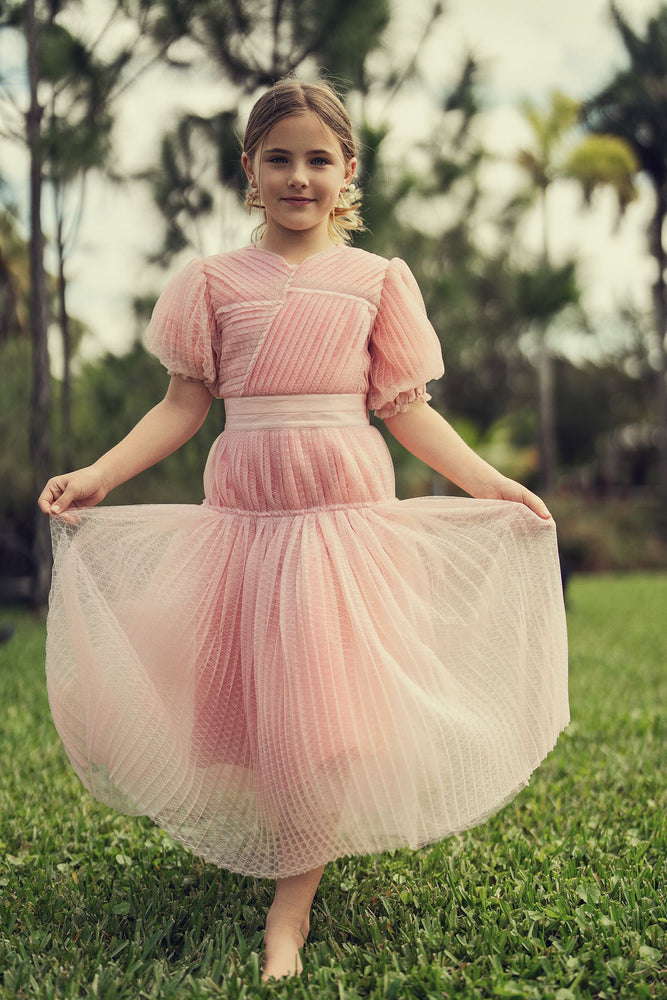 Teela Pink Tulle Dress 5 / Pink