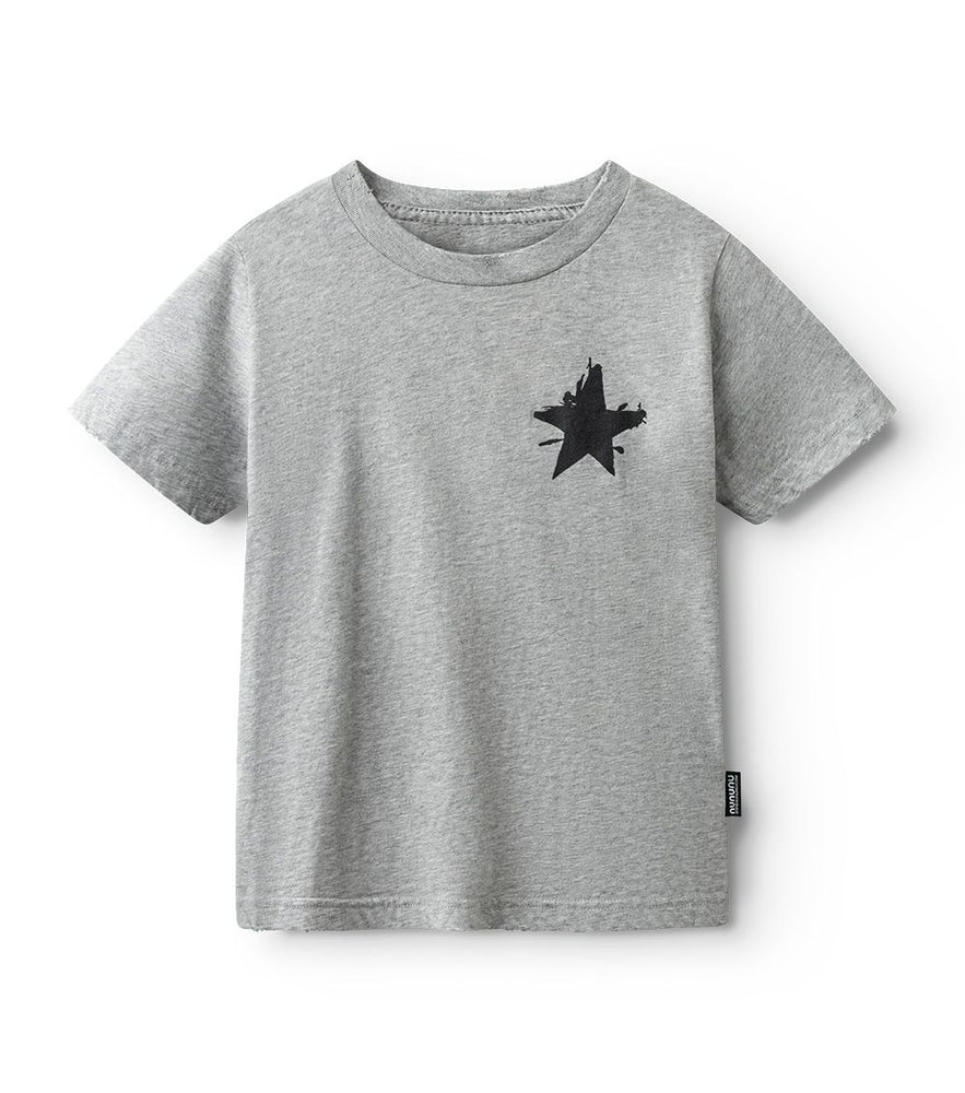 Nununu Side Splat T-shirt - Heather Grey