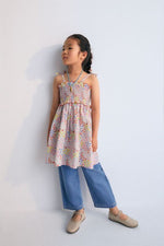 The New Society Greneva Dress - Anemone Print