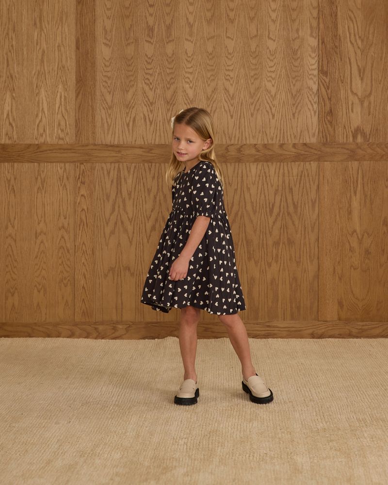Rylee + Cru Rose Dress - Hearts