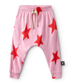 Nununu Star Baby Set with Hat - Super Pink