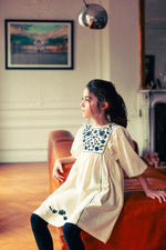 Louis Louise Mahani Twill Dress - Cream