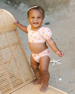 Quincy Mae Zippy Two Piece Swimsuit - Cherries