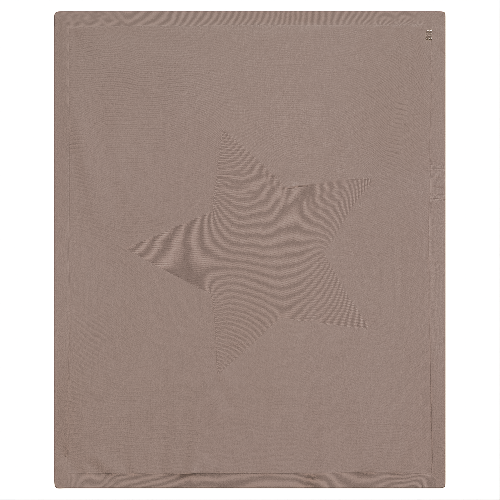 Fragile Star Knit Blanket - Beige
