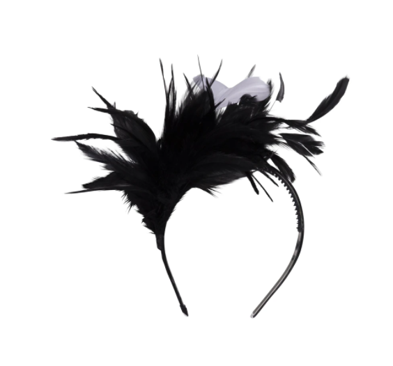 Heirlooms Wintry Wisp Headband - Black/White