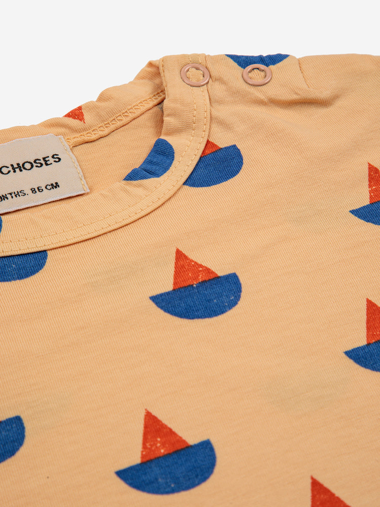 Bobo Choses Sail Boat All Over T-shirt