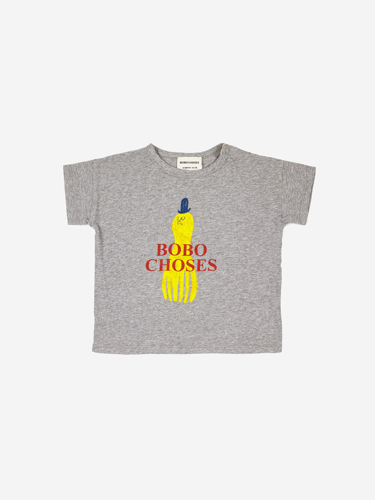 Bobo Choses Yellow Squid T-shirt