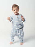 Bobo Choses Waves All Over Baggy Trousers