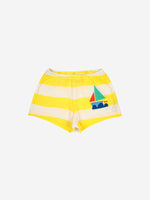 Bobo Choses Yellow Stripes Shorts