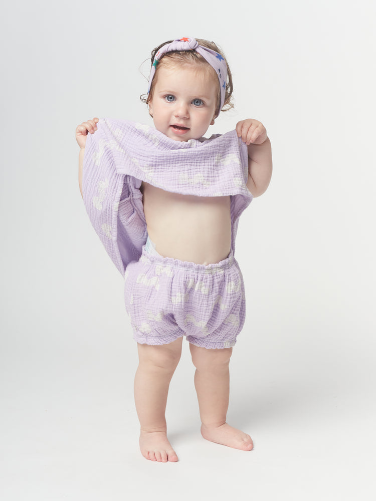 Bobo Choses Waves All Over Ruffle Bloomers