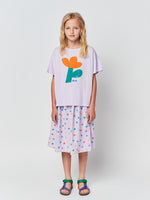 Bobo Choses Multi Color Stars All Over Woven Midi Skirt