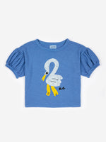 Bobo Choses Pelican Puffed Sleeve T-shirt