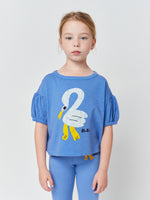 Bobo Choses Pelican Puffed Sleeve T-shirt