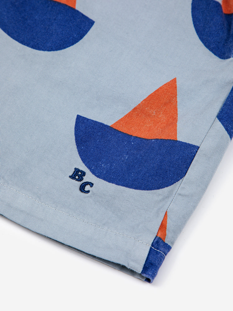 Bobo Choses Sail Boat All Over Shorts