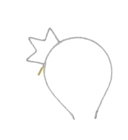 Heirlooms Crown Outline Headband - Silver