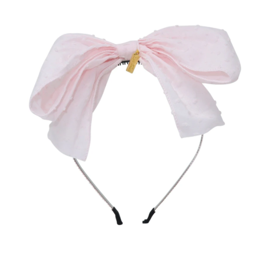Heirlooms Swiss Dot Headband - Pink
