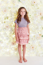 Porter Kids Peach Aztec Skirt