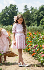 Teela Reverse Ruffle Top - Blush