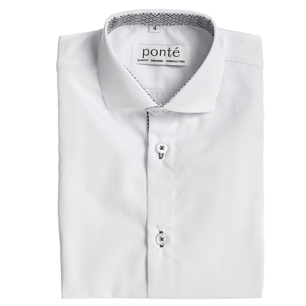 Ponte Kids Short Sleeve Shirt - Mini Dot
