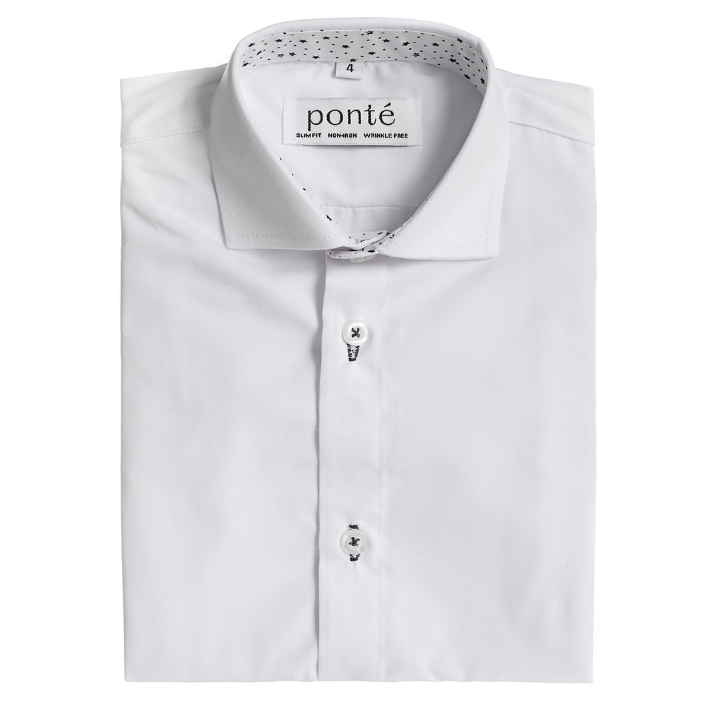 Ponte Kids Short Sleeve Shirt - Star