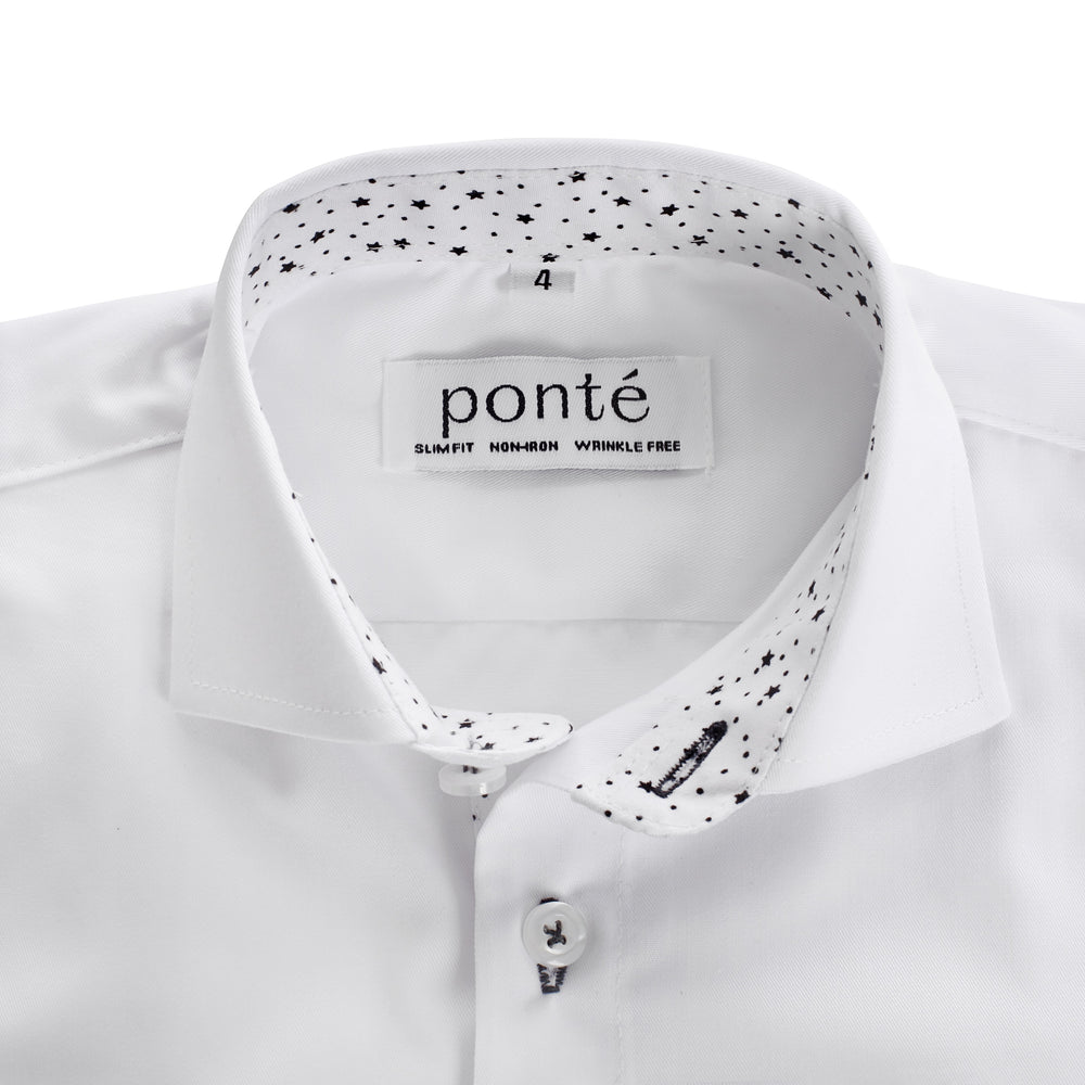 Ponte Kids Short Sleeve Shirt - Star
