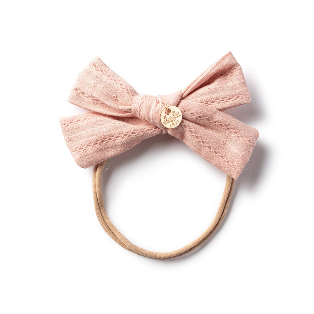 Halo Luxe Forever Eyelet Baby Headband