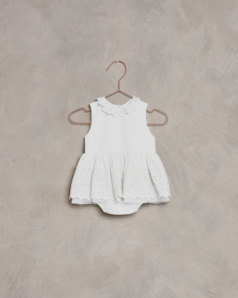 Noralee Georgia Romper - White