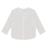 Elle & Boo Textured Print Shirt - White