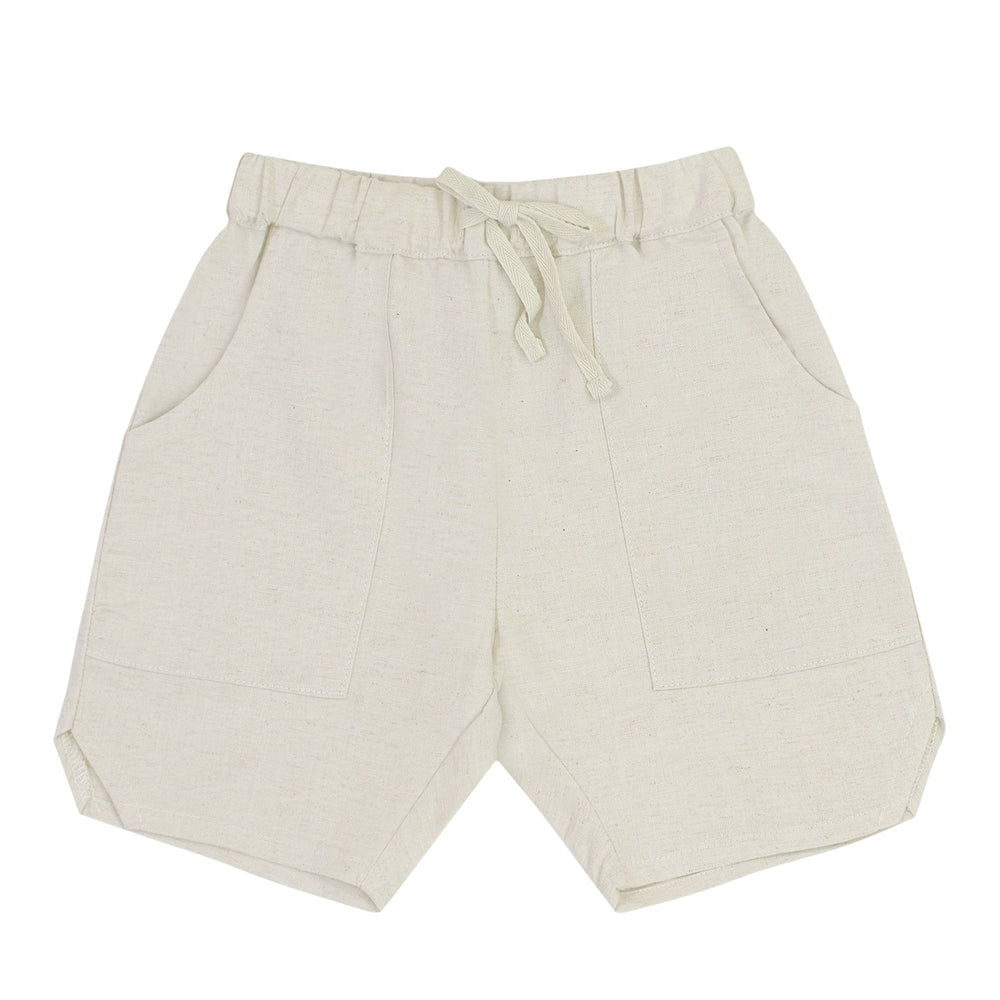 Kipp Linen Shorts - Stone