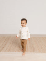 Quincy Mae Moon Print Top and Pant Set