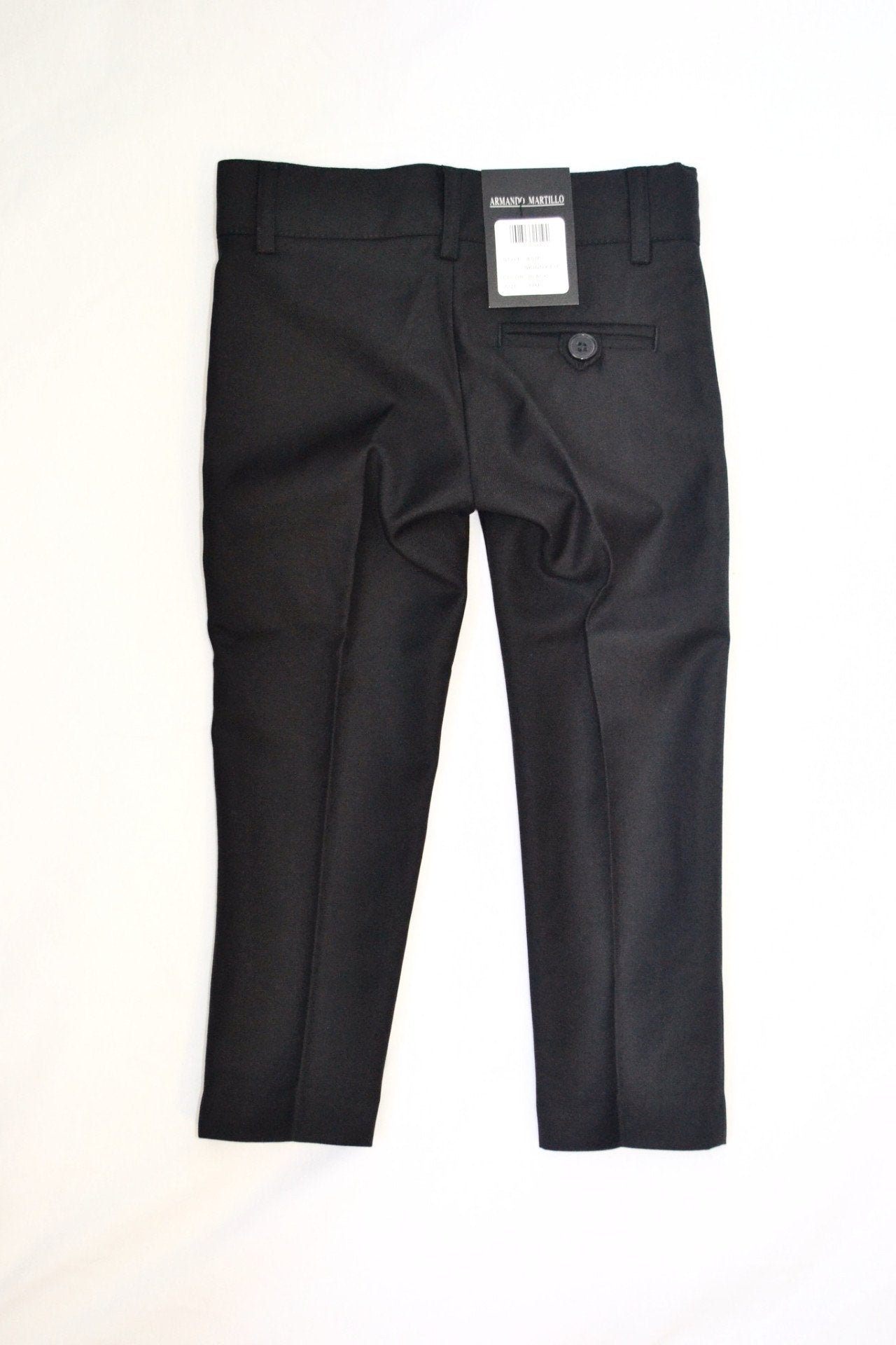 Skinny Black Dress Pants by Armando Martillo 10