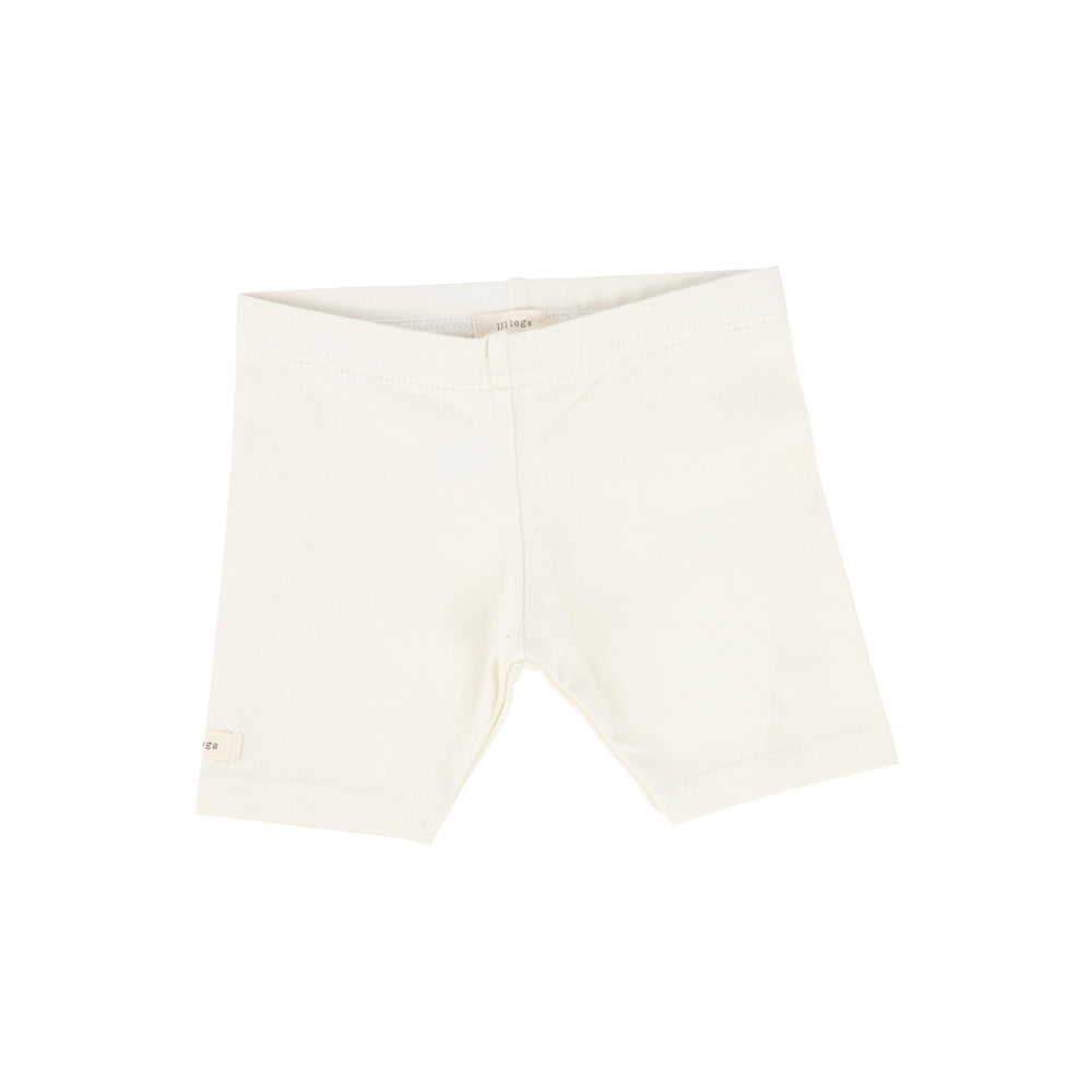 Lil Legs Basic Shorts - Ivory