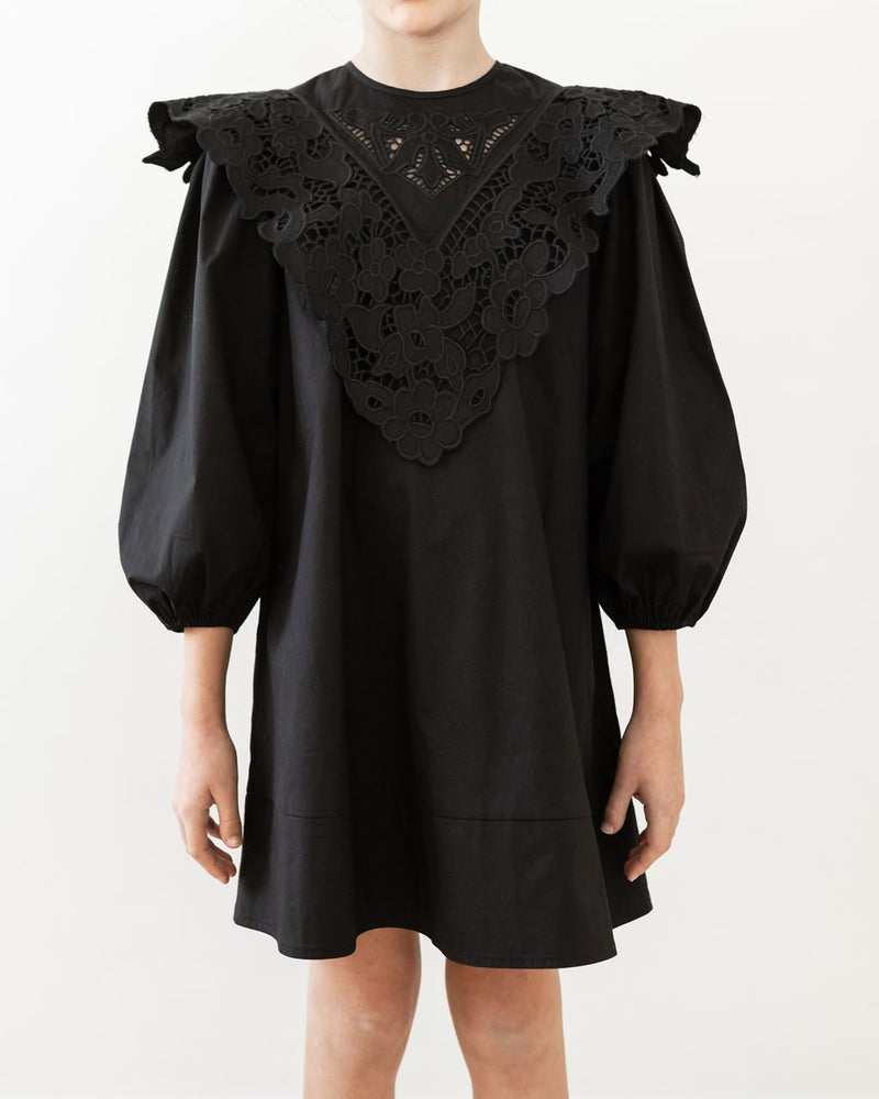 Petite Amalie Black Cutout Dress