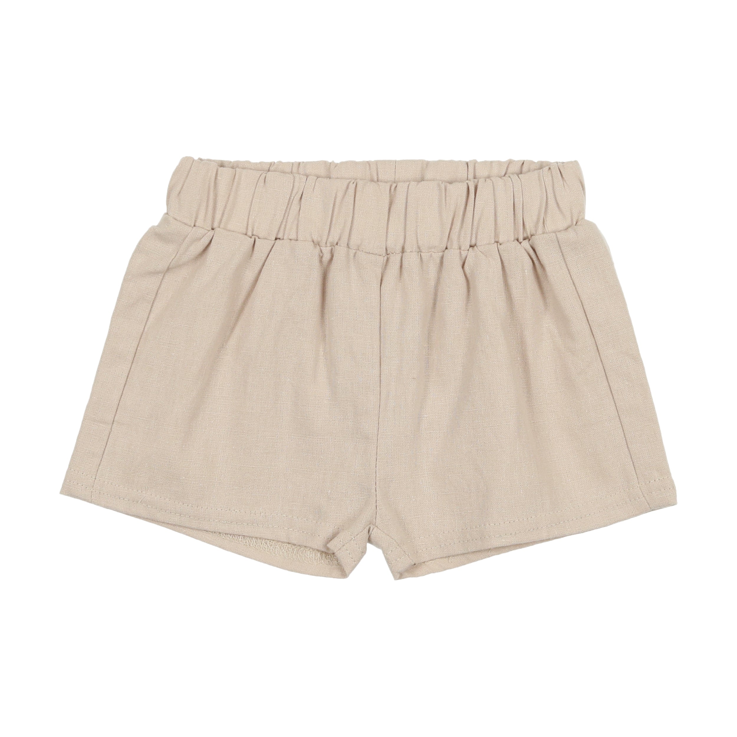 Linen Blend Pull On Shorts - Kmart