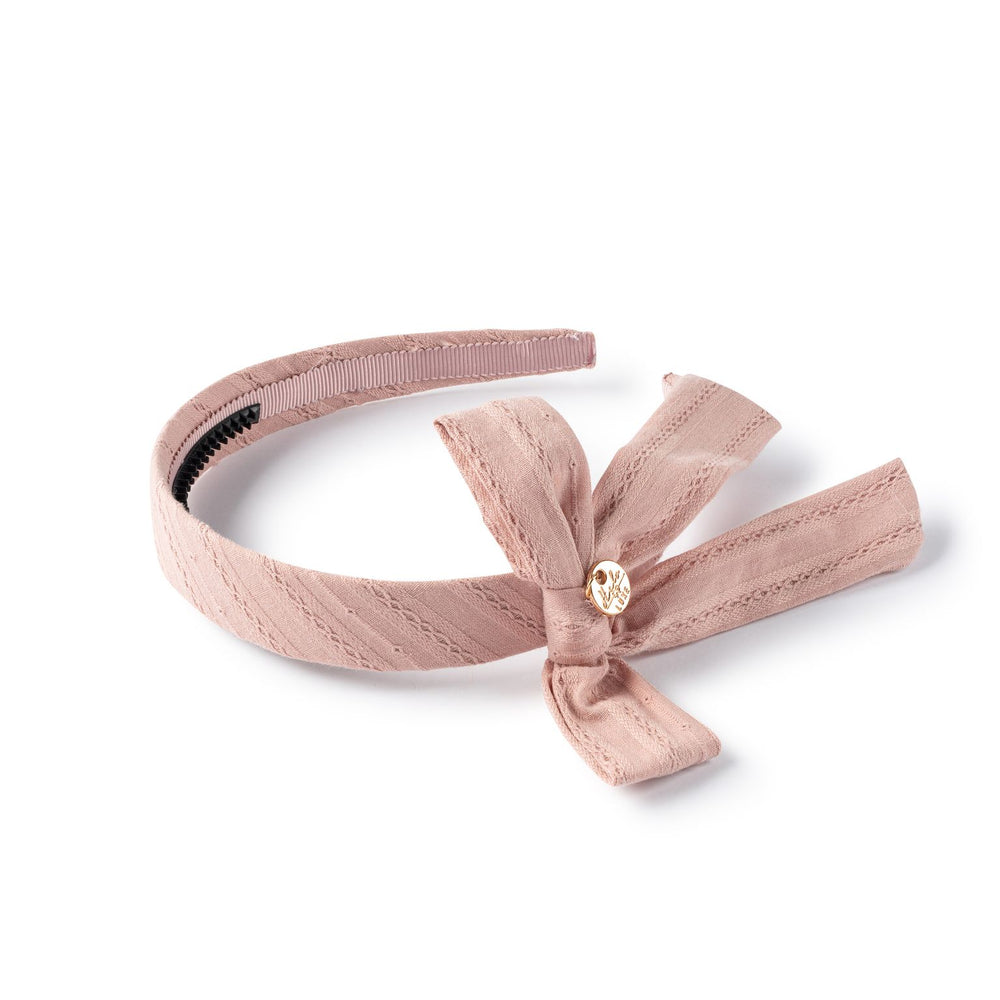 Halo Luxe Forever Eyelet Side Bow Headband
