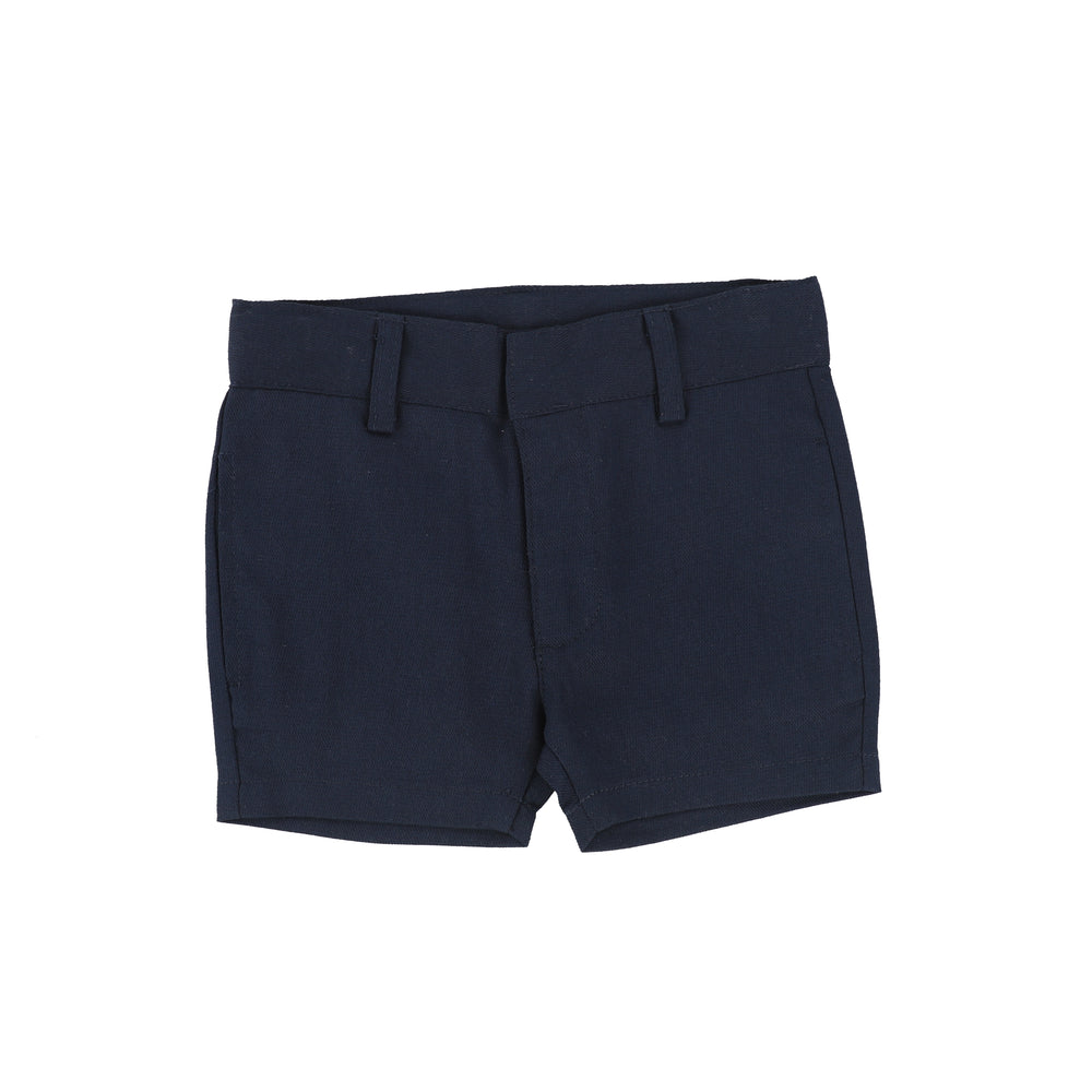 Lil Legs Boys Dress Shorts - Navy