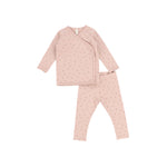 Lilette by Lil Legs Tulips Lounge Set - Pink/Pink