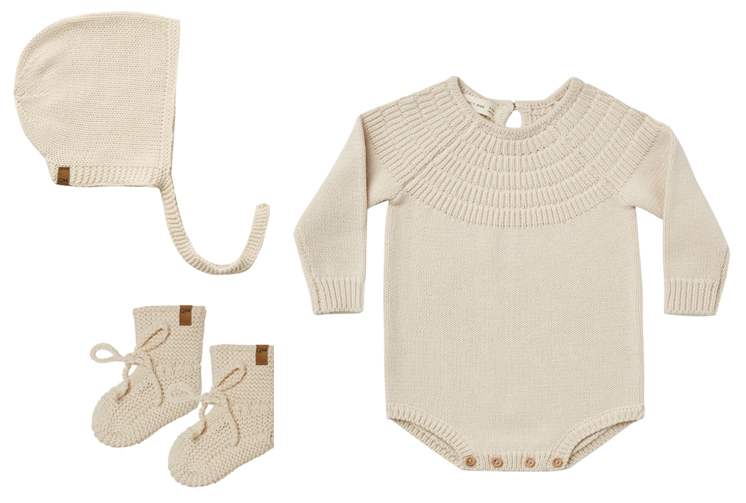 Quincy Mae Knit Gift Set - Natural