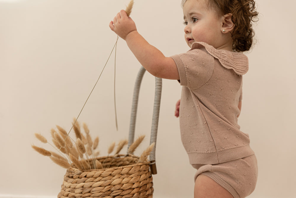 Lux Knit Set - Mauve