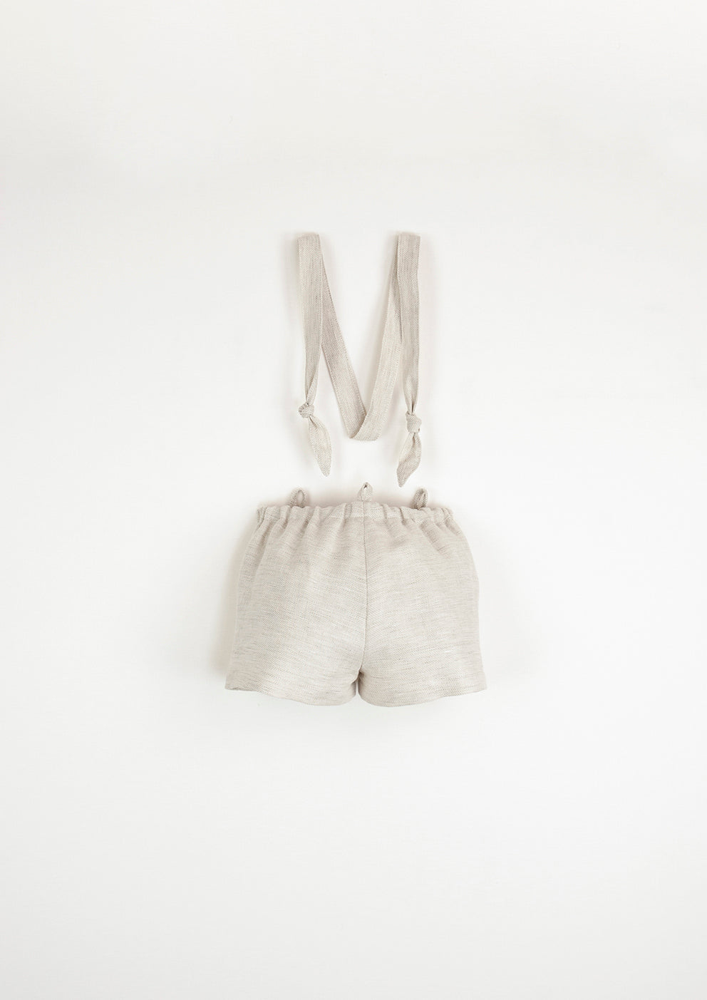 Popelin Dungarees with Removeable Straps - Beige – The Shoppe Miami