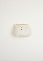 Popelin Culotte Shorts - Off White