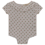 Fragile Cherry Onesie - White